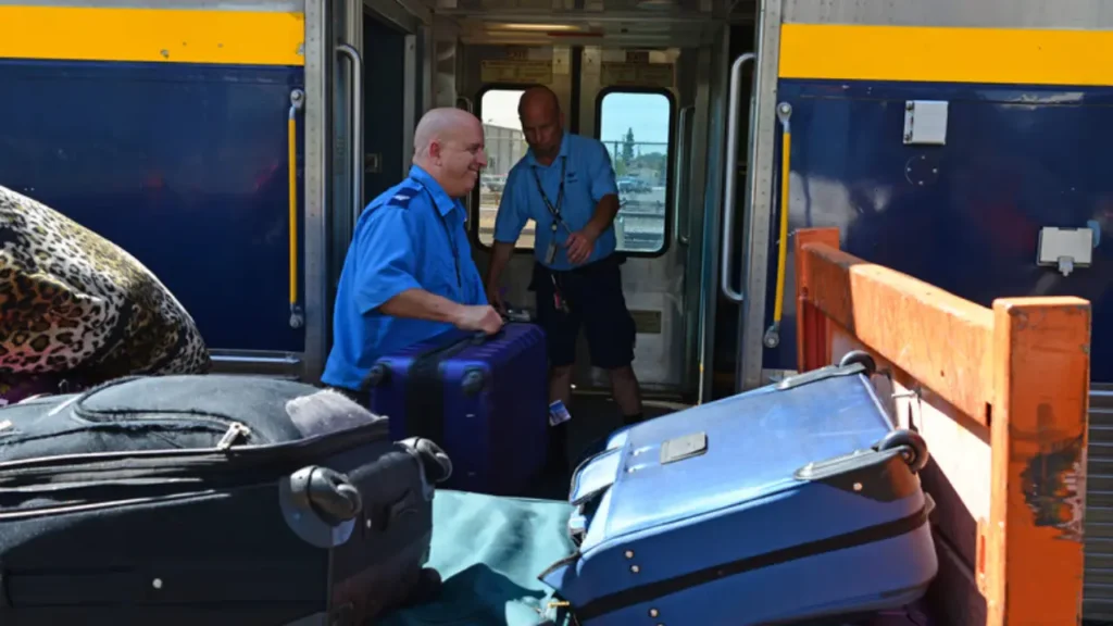 Amtrak Stations Have Checked Baggage